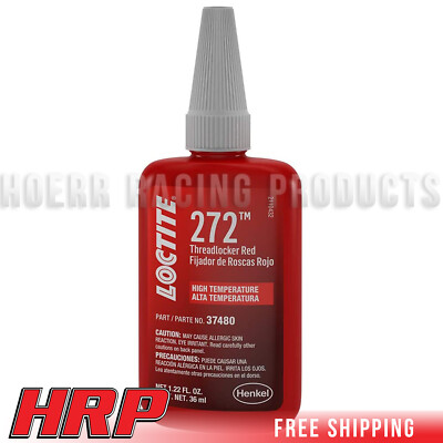 Loctite 37480 High Temperature Threadlocker Red (272)-36 ml