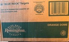 Remington 90 Blue Rock Orange Dome Clay Skeet Shooting Targets USA Made!