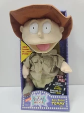 Nickelodeon Rugrats Movie Super Singing Tommy Pickles Doll Talking UNTESTED READ