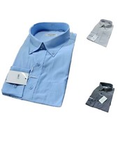camicia uomo ATTORE botton down RIGHE PICCOLE regular fit manica lunga cotone