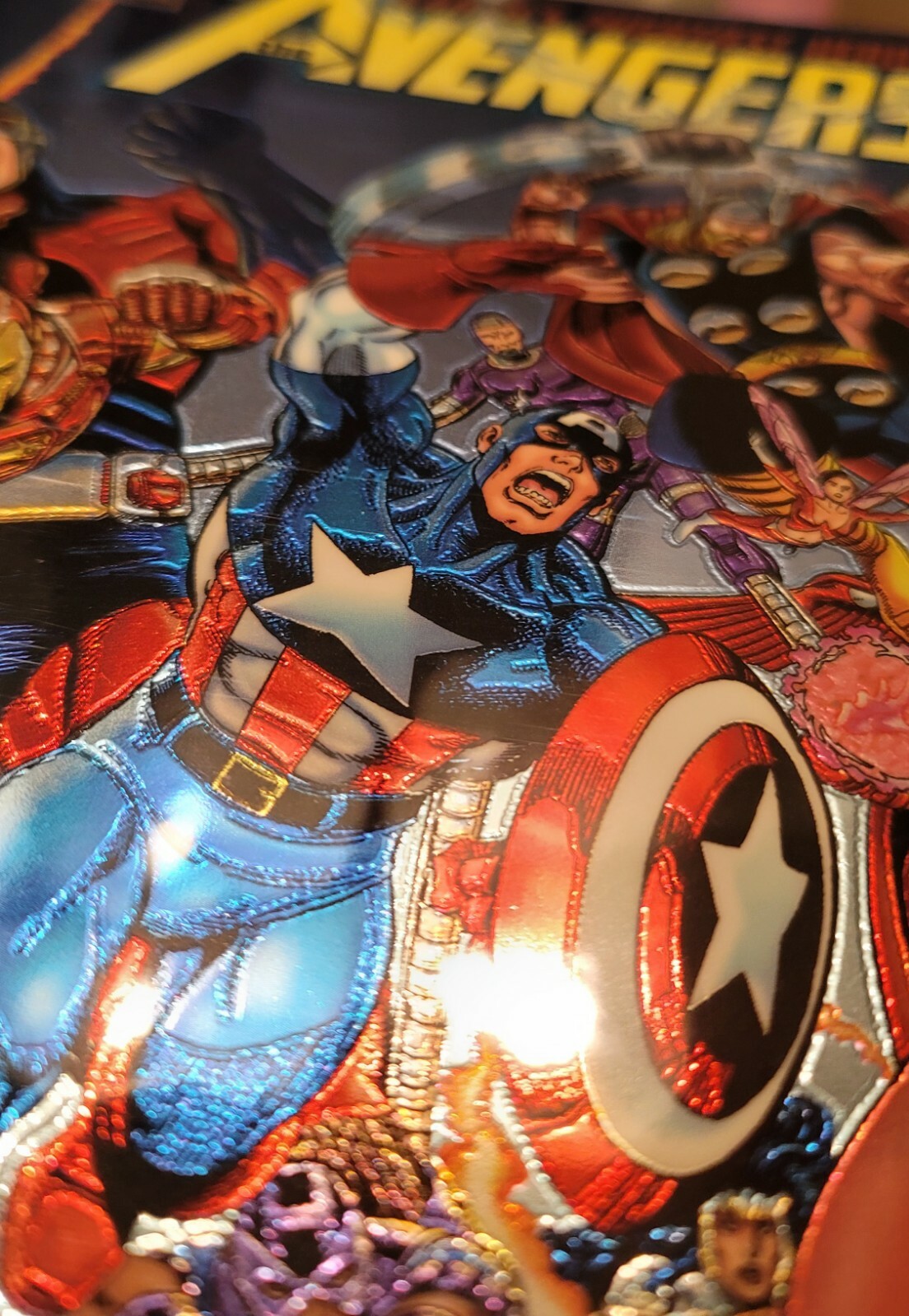 Marvel Collectible Classics: The Avengers #1 Chromium Wraparound Cover ...