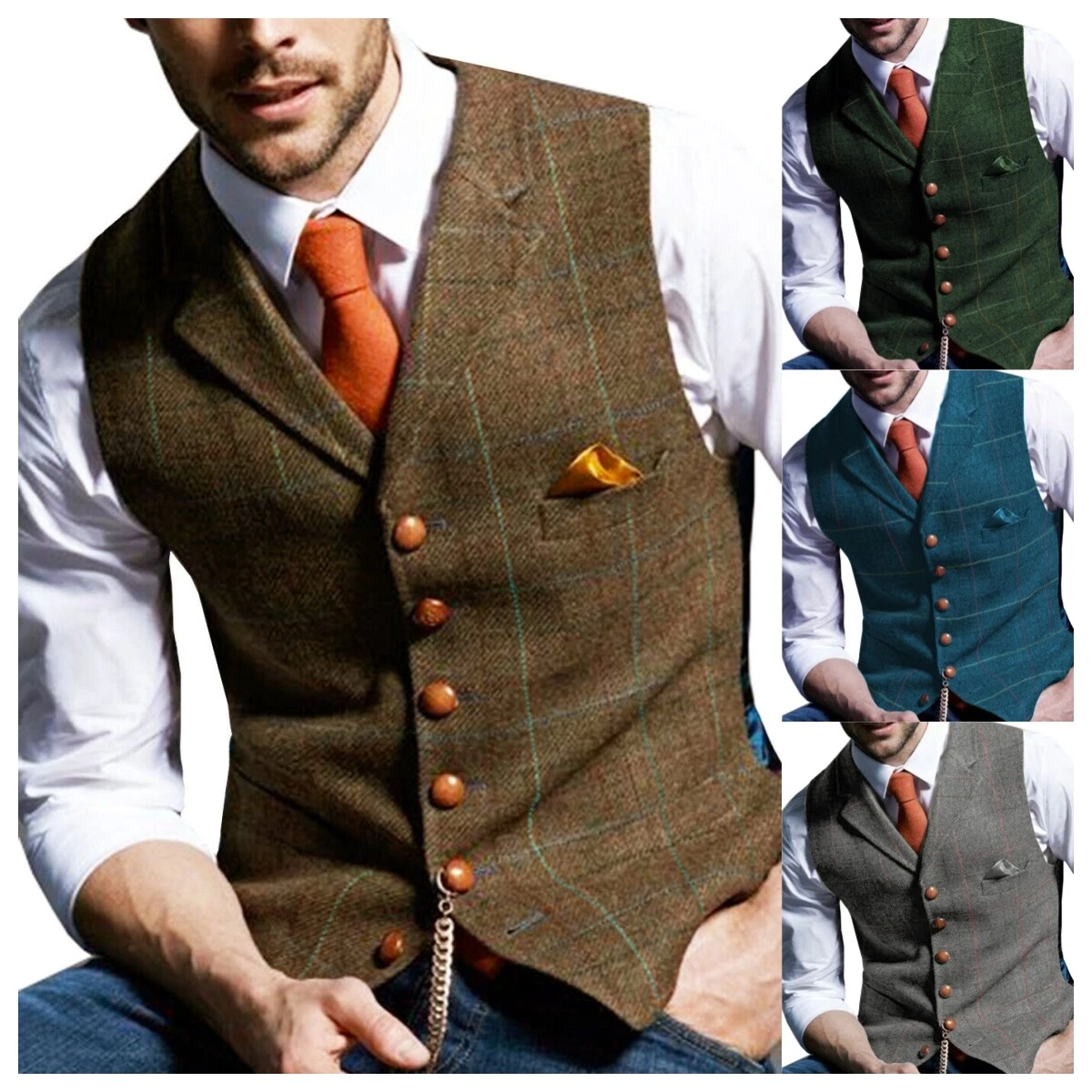 Giacca Da Cowboy In Pelle Scamosciata Nera Con Frange E Perline - Stile Western Per Uomo, Tutte Le Taglie