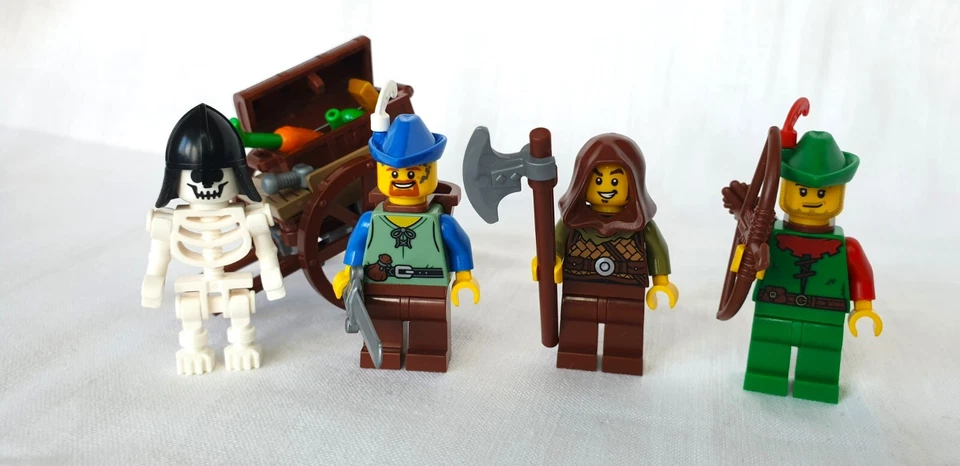 MOC aus LEGO®-Teilen Forestmen Brückenwachturm Ritter Passt zu 10332 BrM2314 - Bild 3 von 4