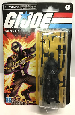 Snake Eyes G.I. Joe 2021 Wave 1 Retro Vintage 3.75'' 10 cm Figur Hasbro B-WARE #2