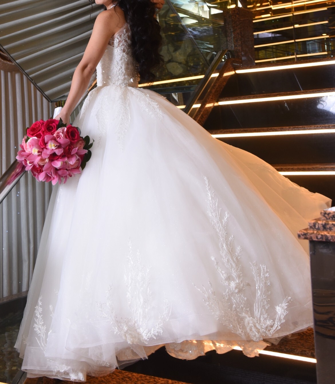 Stunning Custom Made Wedding Dress (Mermaid dress wit… Gem