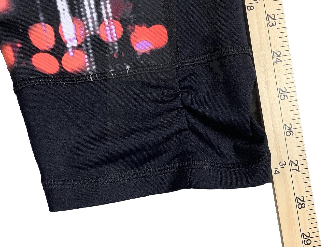 FILA Sport Leggings Donna Live in Motion Multicolore Stampa Astratta Taglia Large