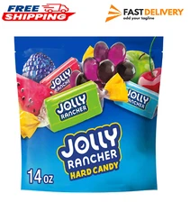 JOLLY RANCHER Assorted Fruit Flavored Hard Candy Resealable Bag, 14 oz