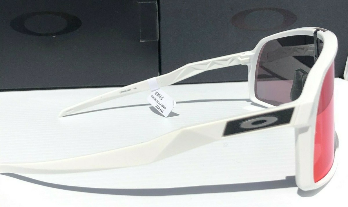 NEW* Oakley SUTRO Matte White w PRIZM Road Sunglass w CASE 9406-06