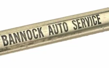 Vintage Boise Idaho Bannock Auto Service Car Repair Shop Mechanic Automotive Pen
