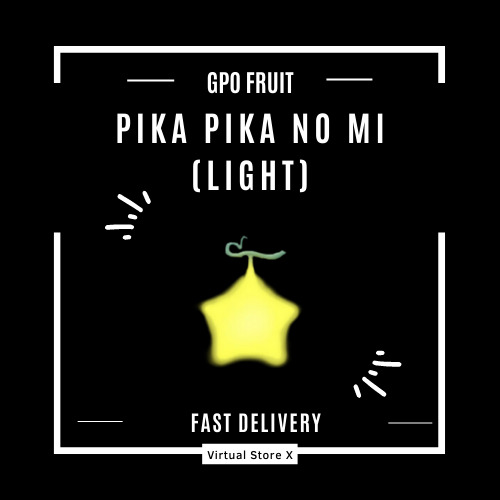 Best Deal - GPO] Pika Pika No Mi, Fast Delivery, Roblox, GPO, Grand  Piece Online, Cheapest Price!