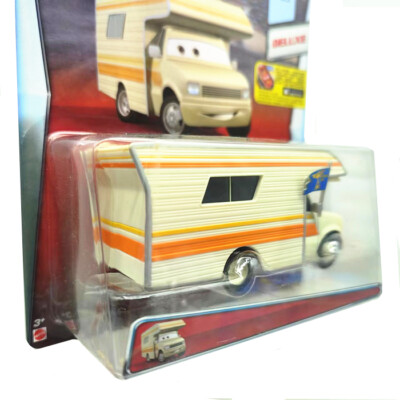 【激レア】カーズ　キャンピングカー LARRY CAMPER　マテル LAR01 Mattel Pixar Cars Larry Camper Piston Cup Deluxe RV by Mattel #18