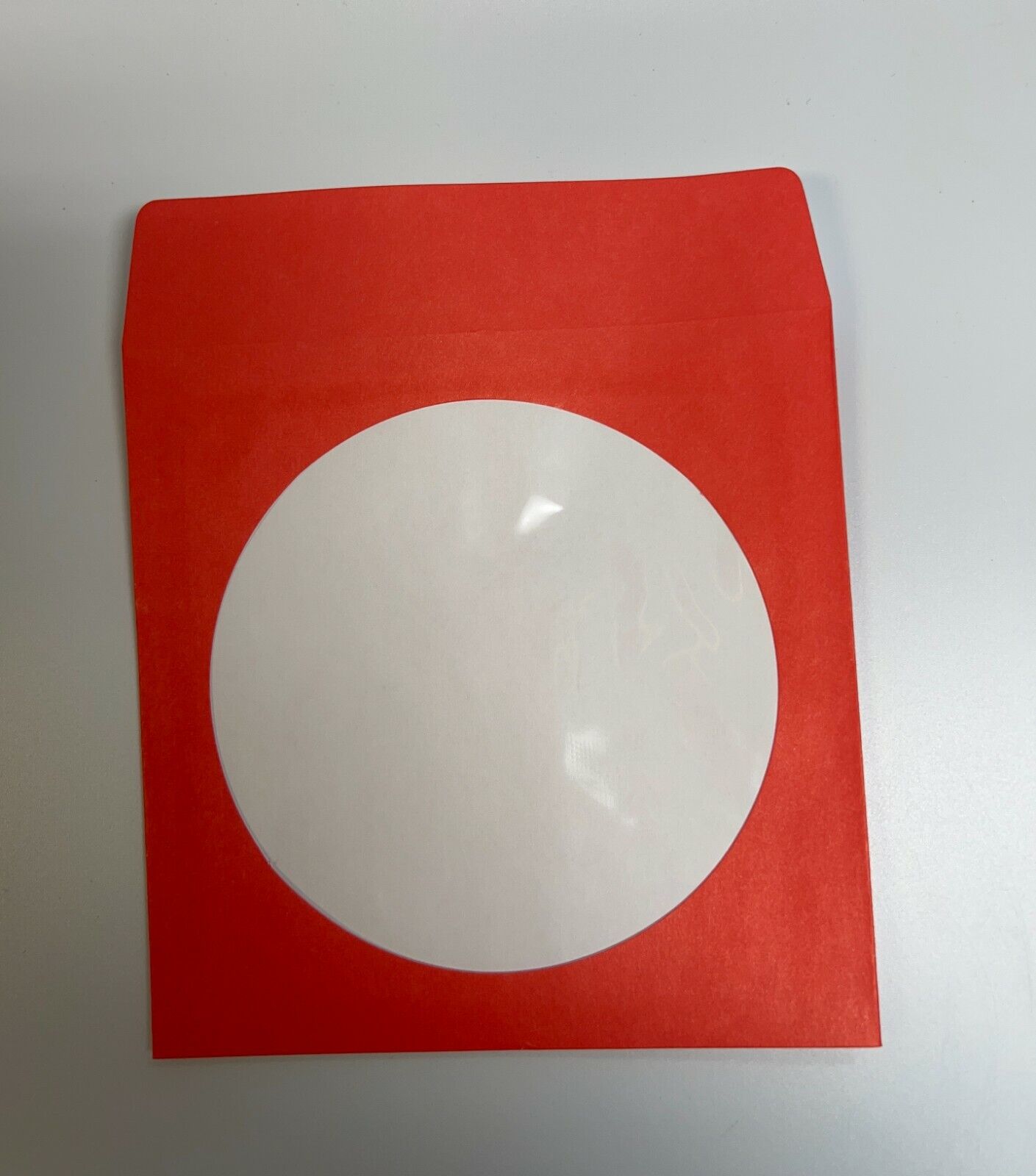 2021new shipping free shipping SALE 1 000 PCS RED CD DVD WINDOW PAPER WITH FLAP AND SLEEVE Max 59% OFF