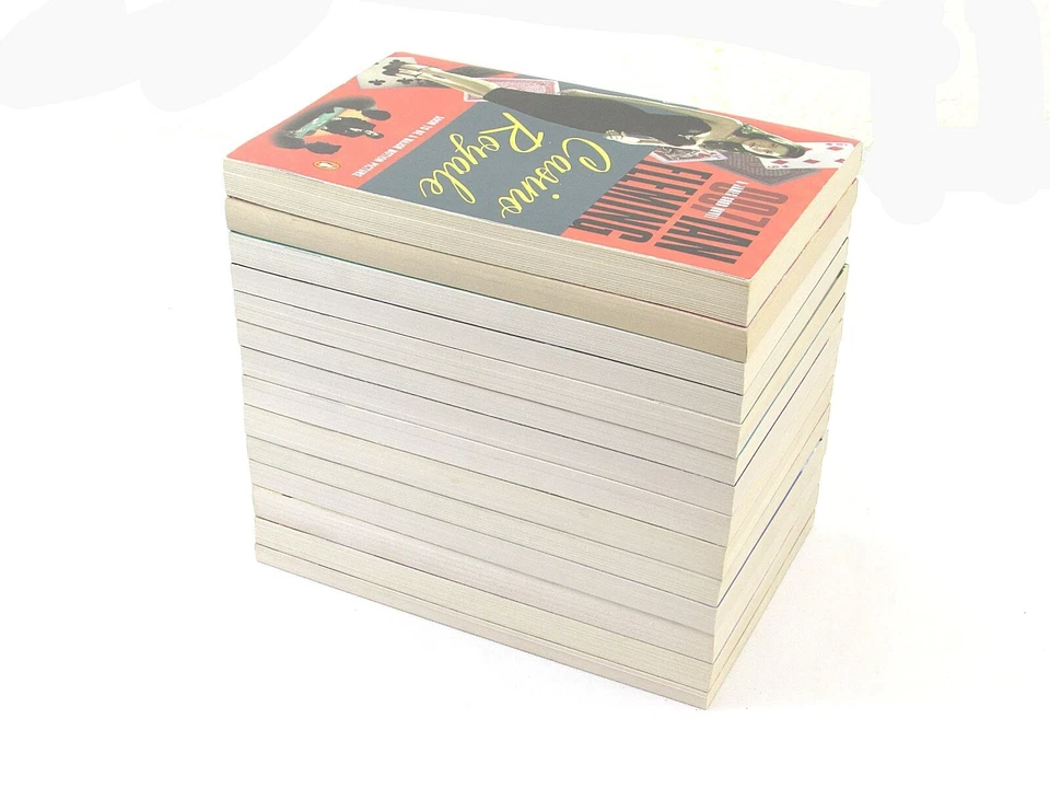 James Bond 14-Volume Set U.S. Penguin Centenary Edition 2008 Trade PB Retro Art Foto 4 de 4