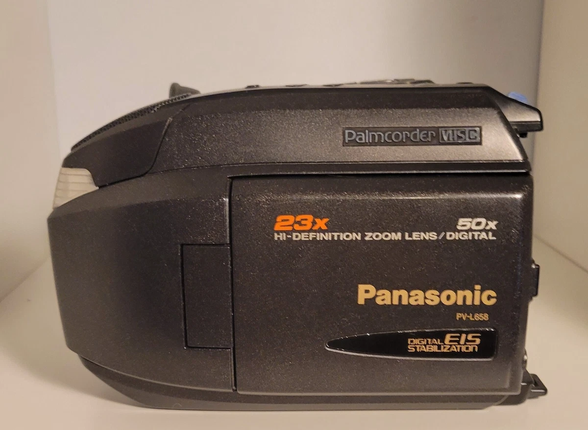 Panasonic VHS-C 3.0-3.4 in Screen Camcorders for sale | eBay