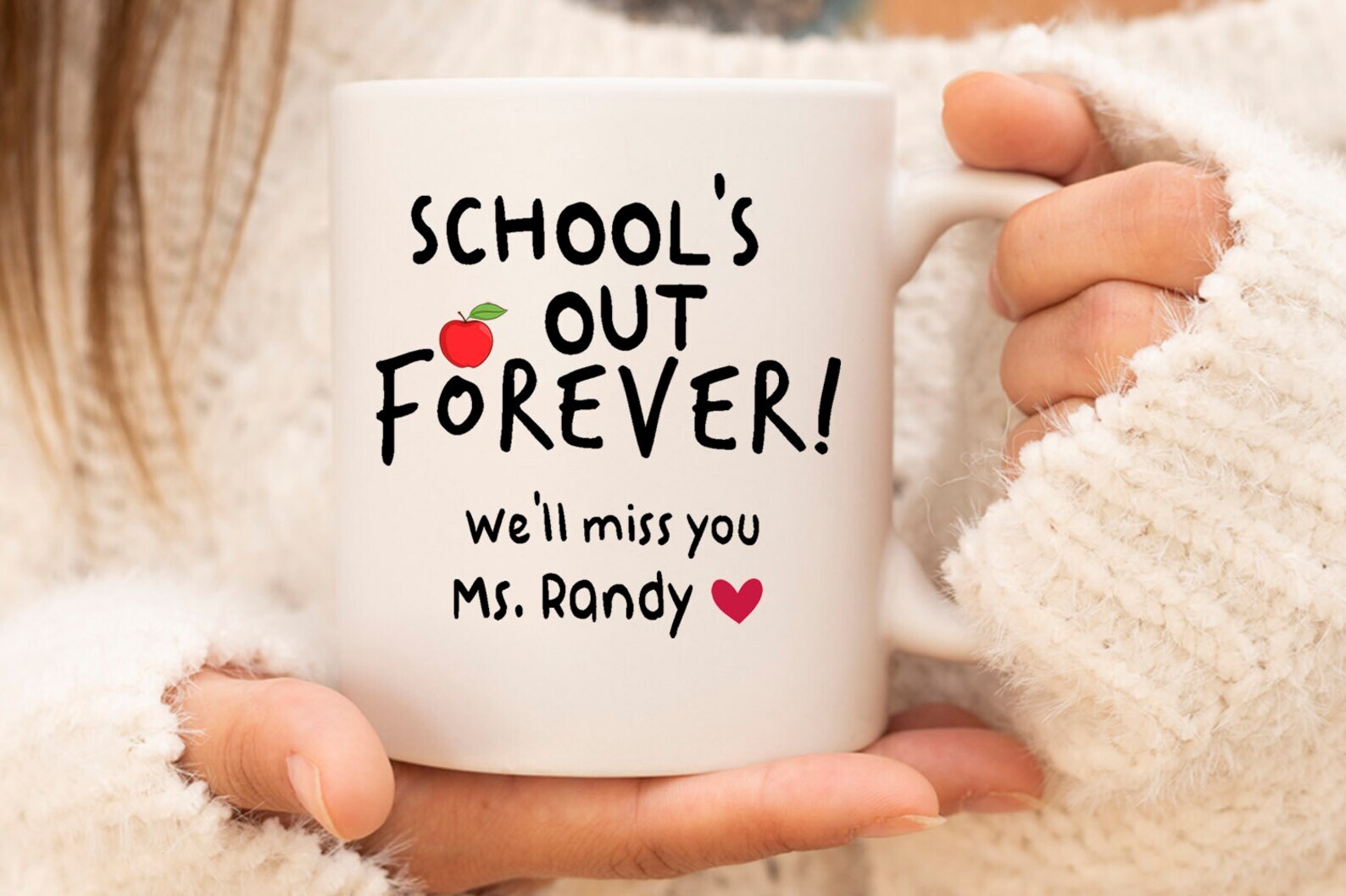 Teacher Funny Retirement Gift Coworker Farewell Gift Appreciation Gift Retired