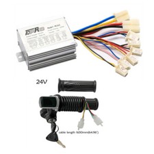 24V 350W Brush Electric E-BIKE Motor Controller LCD Throttle For ATV Bicycle