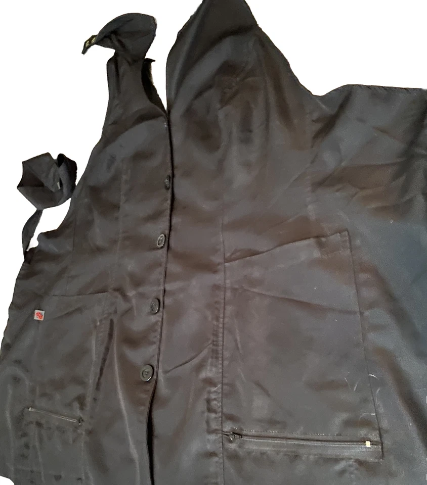 Ladybird Line Stylists Cape & Apron For Hairdresser Women’s Lg - 4x Blk Set 2 - Image 3 of 4