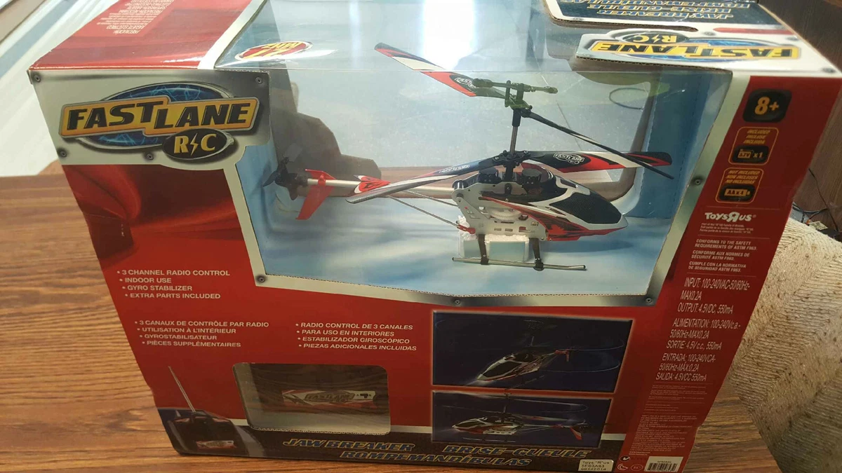 Fast Lane RC Helicopter JawBreaker 50 60Hz 27MHz
