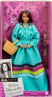Barbie Inspiring Women Doll Wilma Mankiller Collectible Turquoise Dress Basket