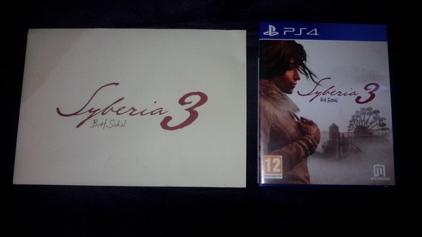 SYBERIA 3 Ps4 COMO NUEVO PAL ESPAÑA