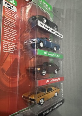 AW AUTO WORLD LIMITED EDITION DELUXE 4 PACK TRUE 1:64 BRAND NEW
