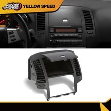 Dash Radio Center Ac Air Vent Trim Bezel Storage Fit For 2005-2006 Nissan Altima