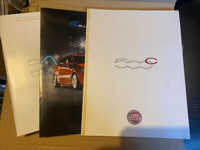 Fiat 500C 2009 Sales And Technical Specifications UK Sales Brochures