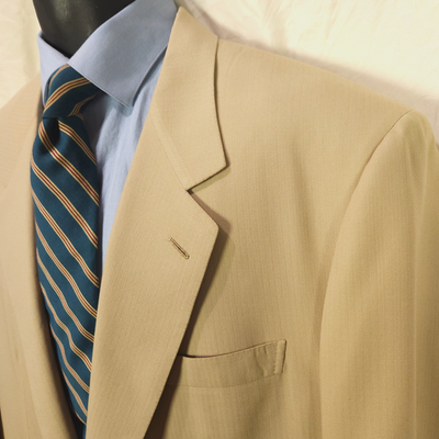 Brioni スーツ ベージュ Brioni Mens Tan Beige Wool Silk Augusto 2 Button Blazer Suit