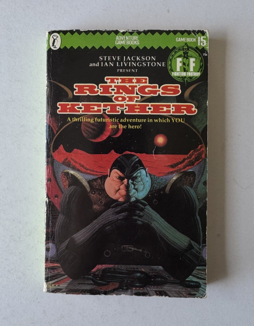 The Rings of Kether Adventure Gamebooks Fighting Fantasy 15 Steve Jackson