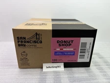 San Francisco Bay Donut Shop, 120 Count Coffee Cup Pods BB 11-6-25