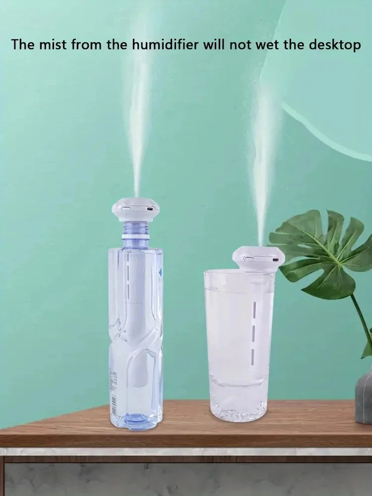 Ultra-quiet portable atomizing humidifier