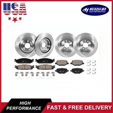 12.80 Front 12.99 Rear Rotor Brakes Pads for ...