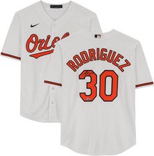 Grayson Rodriguez Baltimore Orioles Signed White Nike Replica Jersey