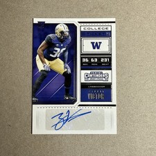 2018 Panini Contenders Draft Picks - College Ticket Azeem Victor #238 (AU, RC)