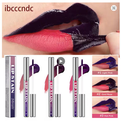 Korean Lip Tint Peel Off Matt Lippenfarbe Wasserfest Langhaltend 2,5ml