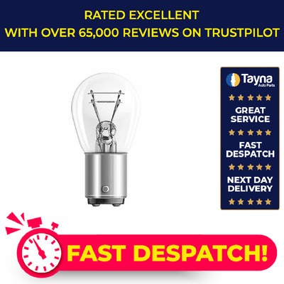 12v 21/4w Baz15d Trade Pk fits VW UP GTi 1.0 2011 on Osram VOLKSWAGEN Quality