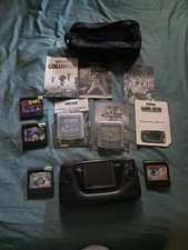 Sega Game Gear & Games For Parts Or Repair