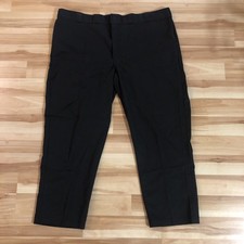 Dickies 874 Original Fit Work Pants Flex Uniform Straight Leg Black 48x30, 48x32
