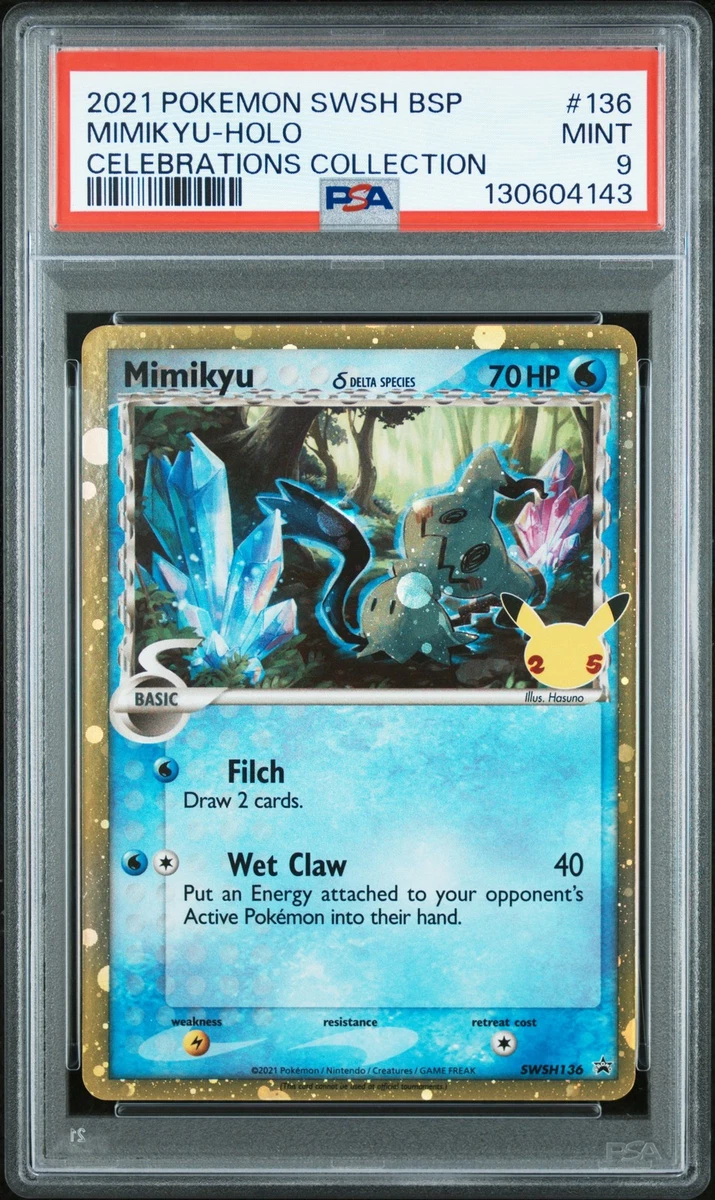 Mimikyu SWSH136 SWSH: Sword & Shield Promo Cards for sale | eBay