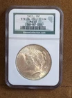1922 PEACE $1, Binion Collection, NGC-MS65, 90% AG, BN-038