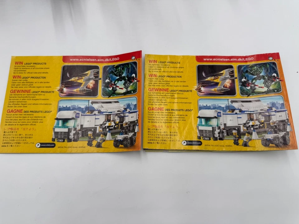 Lego Bionicle Mistika juego casi completo de 3 con botes y 2 con manuales Foto 4 de 4