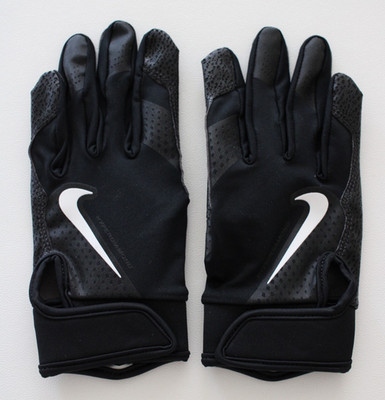 Nike Hyperdiamond Batting Gloves Youth XS Black/White