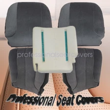 Fits 2003 2004 2005 Dodge Ram 1500 Both Side Cloth Seat Cover Dark Gray