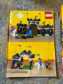 LEGO 6059 LegoLand Castle Knight's Stronghold Near Complete Box & Instructions