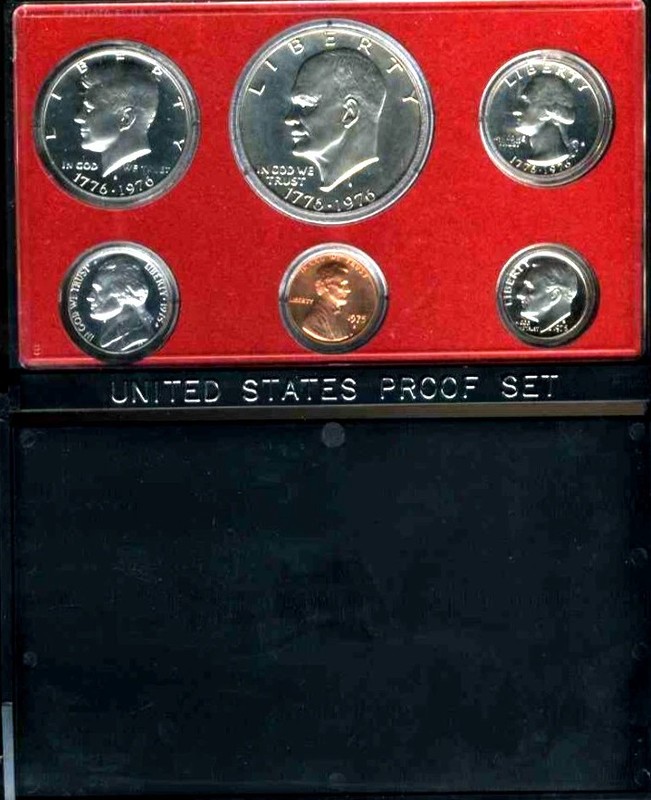 1975 S PF Proof Set U.S. Mint Original Government Packaging OGP COIN SET#3014