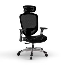 Staples Hyken Ergonomic Mesh Swivel Task Chair, Black