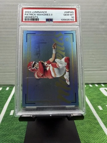 2024 Panini Luminance Patrick Mahomes II MOMENTS PSA 10 CASE HIT Chiefs