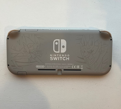 Nintendo Switch Lite   Pokemon Sword & Shield Edition (Gray) + Charger -Mint OEM