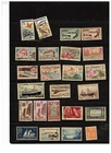 ST PIERRE & MIQUELON COLLECTION** NEAR 24 on 2 PAGES  cat $90.++  LOT 303-6b