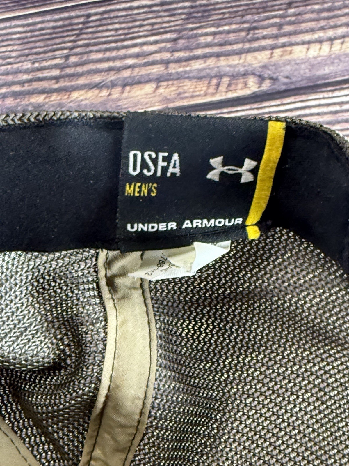 Under Armor fish Green solid trucker Cap Hat-FREE… - image 6